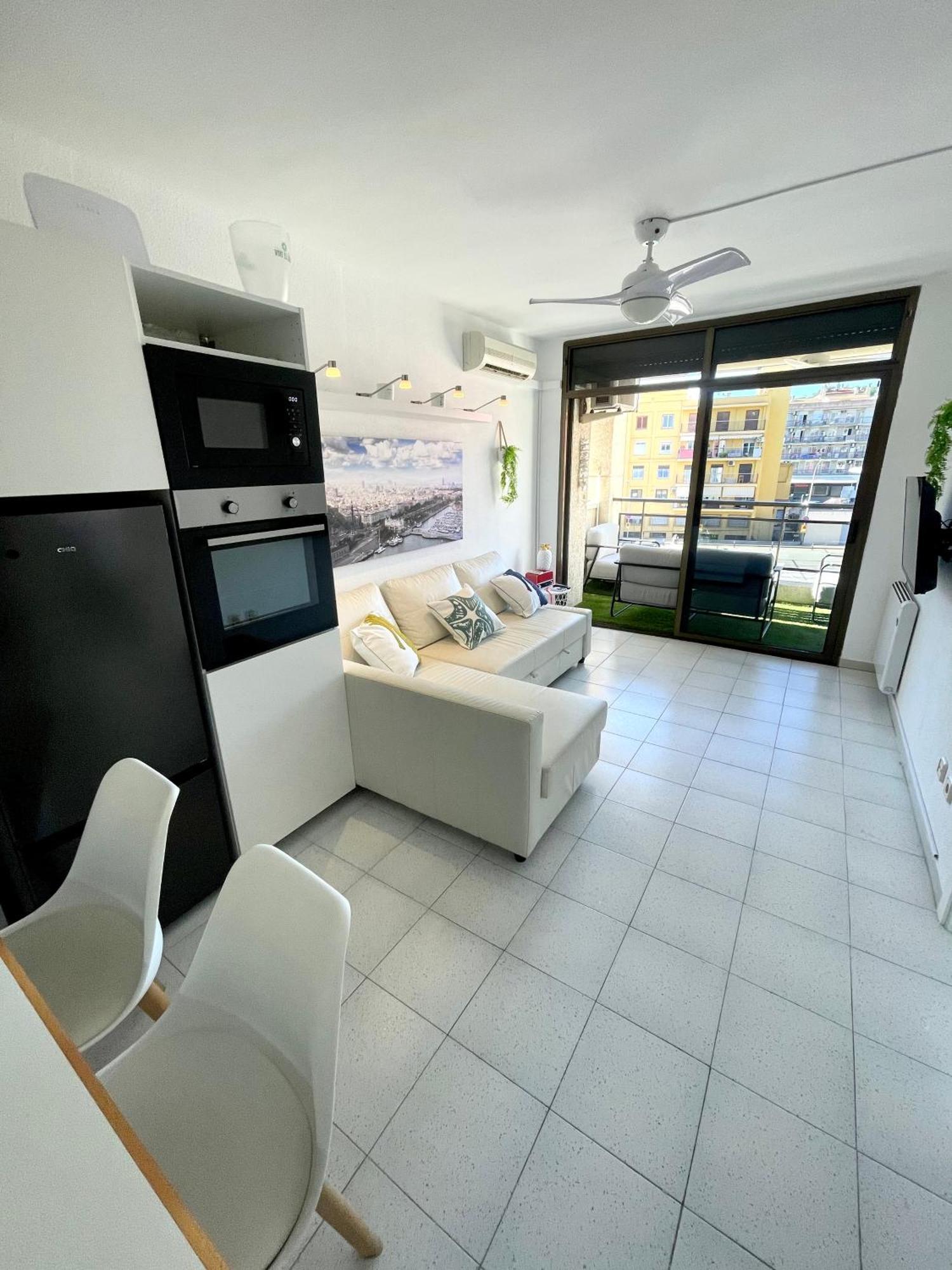 Apartemento Piscina Centro Calella 3 Min Playa Luaran gambar