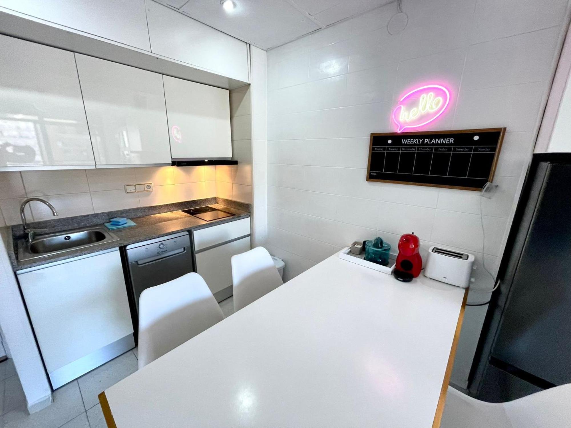 Apartemento Piscina Centro Calella 3 Min Playa Luaran gambar