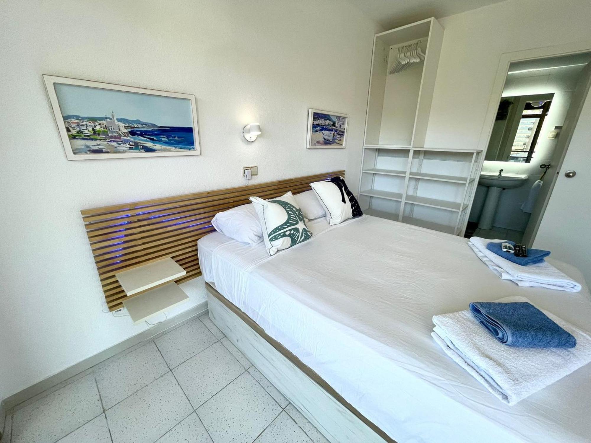 Apartemento Piscina Centro Calella 3 Min Playa Luaran gambar