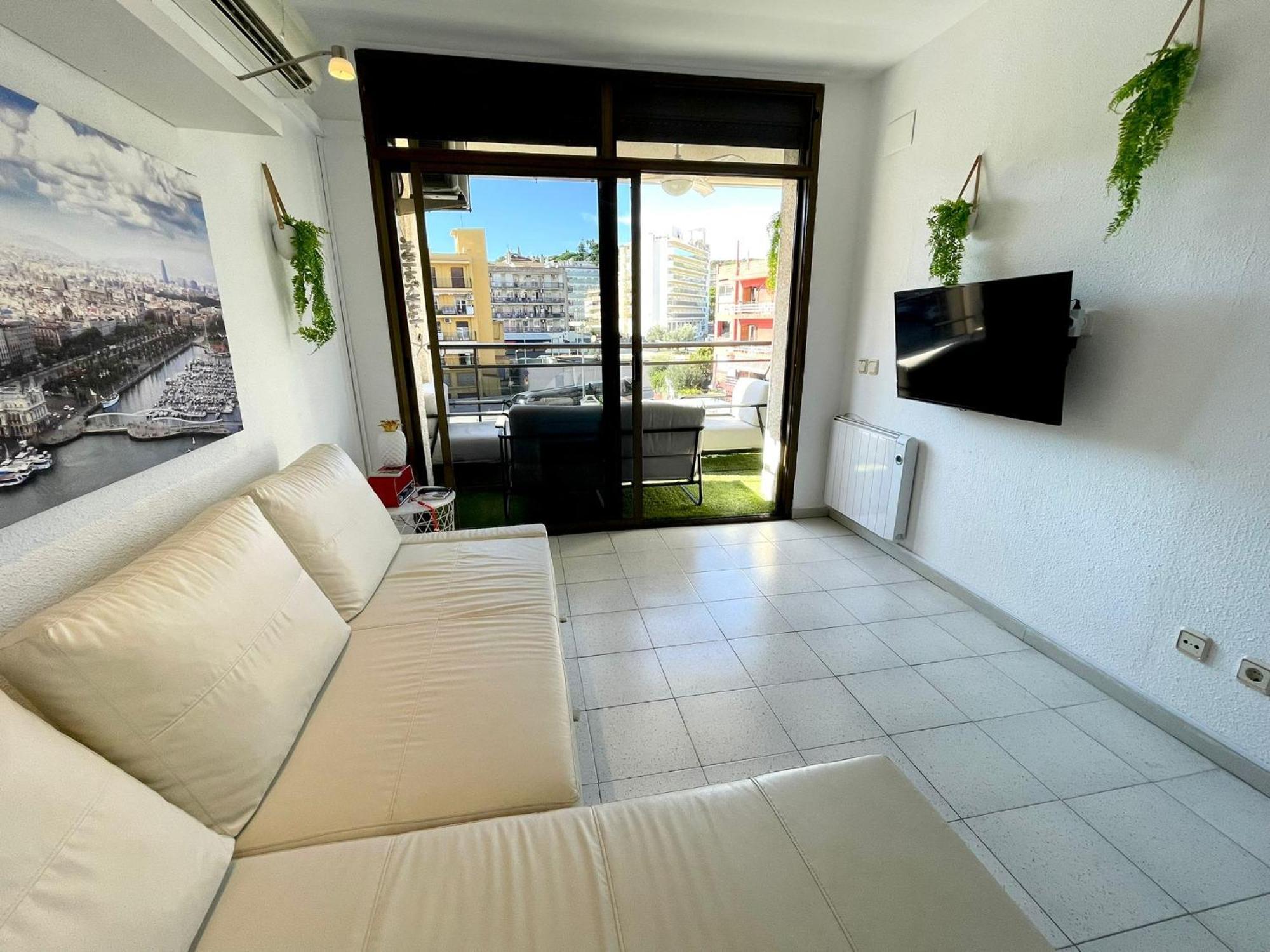 Apartemento Piscina Centro Calella 3 Min Playa Luaran gambar