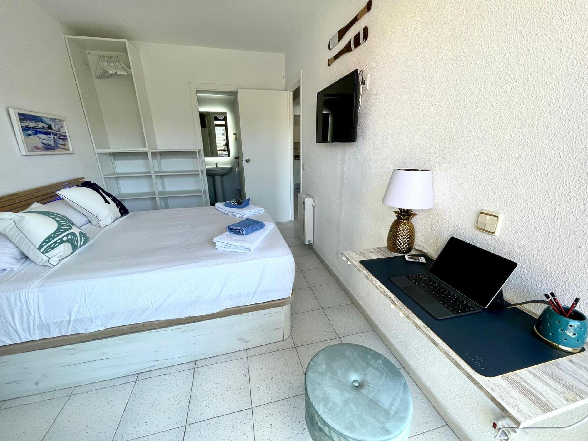 Apartemento Piscina Centro Calella 3 Min Playa Luaran gambar