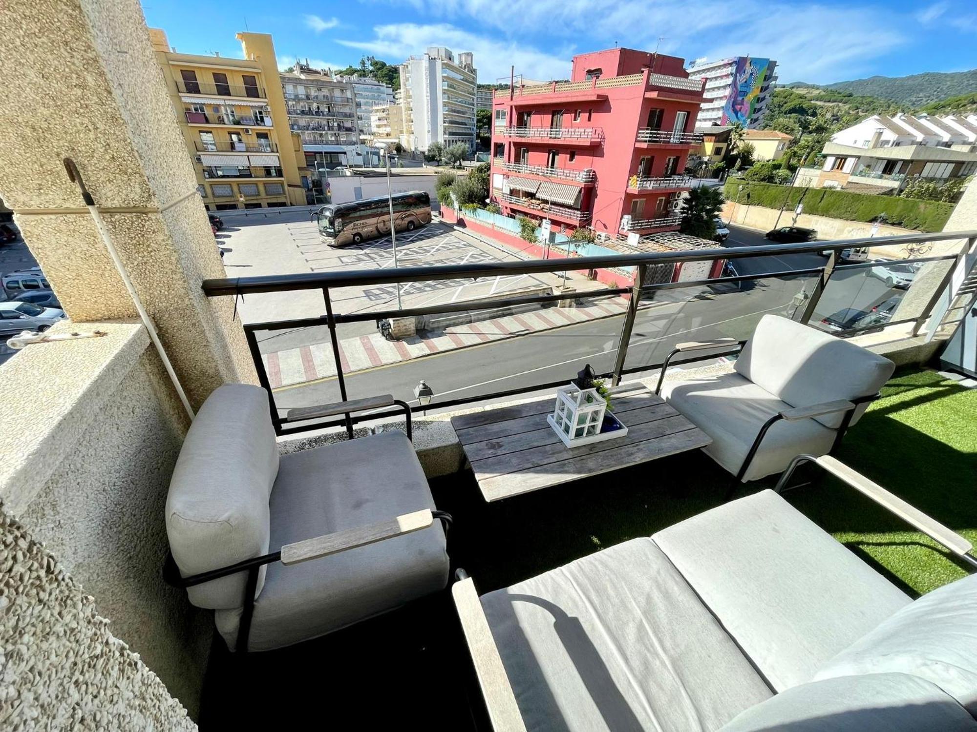 Apartemento Piscina Centro Calella 3 Min Playa Luaran gambar