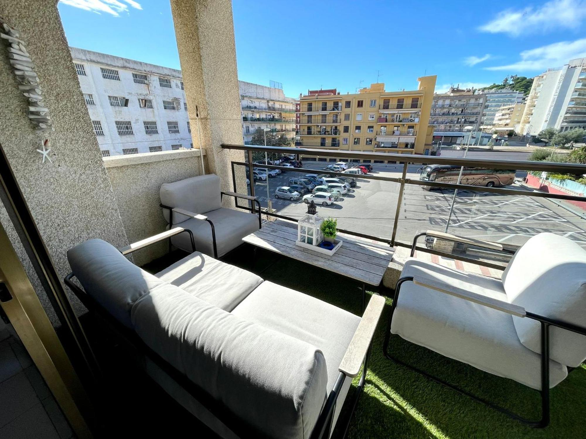 Apartemento Piscina Centro Calella 3 Min Playa Luaran gambar